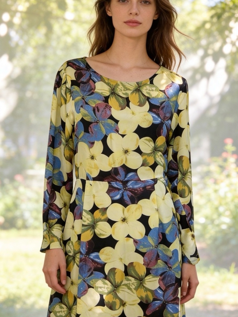 Haiying snider floral dress